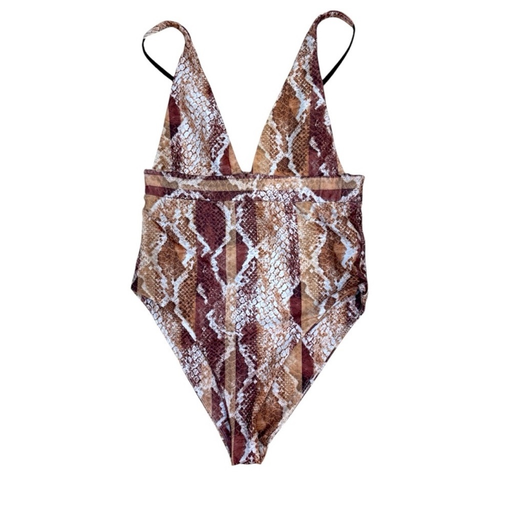 House of Harlow revolve 1960 Snake Print One Piece